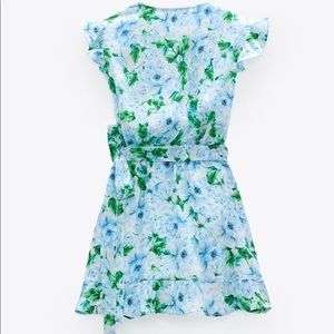 ZARA FLORAL JUMPSUIT